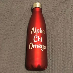 Alpha Chi Omega insulated water bottle